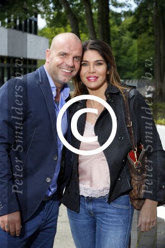 Hilversum 25 augustus 2015
Perspresentatie RTL in studio 21. Andy en Melisa v d Meyde