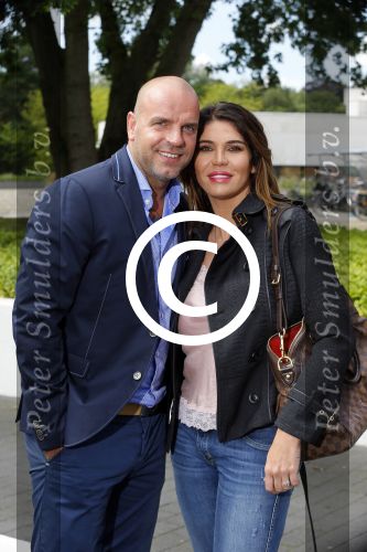 Hilversum 25 augustus 2015
Perspresentatie RTL in studio 21. Andy en Melisa v d Meyde