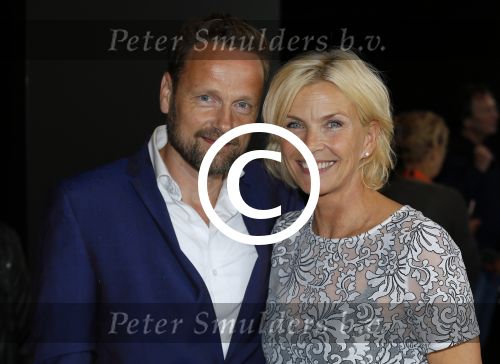 Hilversum 27 augustus 2015 
Anita Witzier met man Michiel.