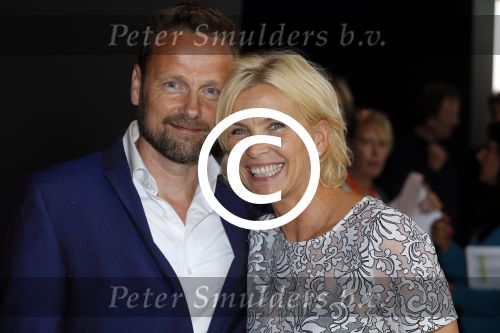 Hilversum 27 augustus 2015 
Anita Witzier met man Michiel.