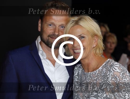 Hilversum 27 augustus 2015 
Anita Witzier met man Michiel.