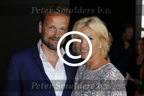 Hilversum 27 augustus 2015 
Anita Witzier met man Michiel.
