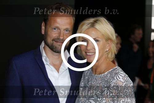 Hilversum 27 augustus 2015 
Anita Witzier met man Michiel.