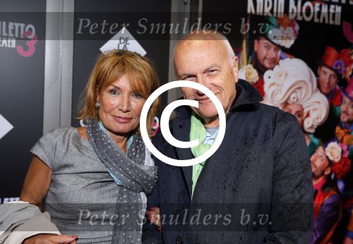 Amsterdam 3 september 2015 
Premiere Stiletto in het nieuwe de la mar. Annermarie Oster met een kennis