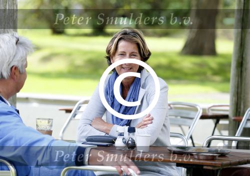 Hilversum 25 augustus 2015
Annette v Trigt op terras op mediapark