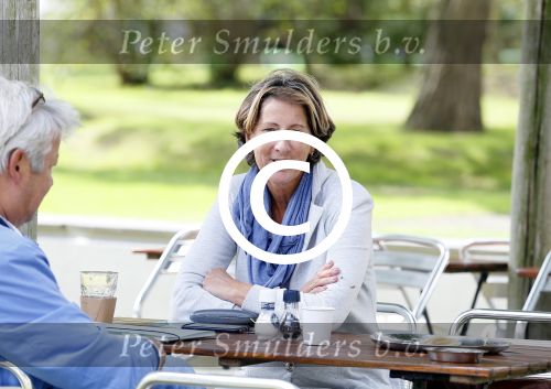 Hilversum 25 augustus 2015
Annette v Trigt op terras op mediapark