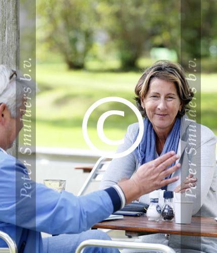 Hilversum 25 augustus 2015
Annette v Trigt op terras op mediapark
