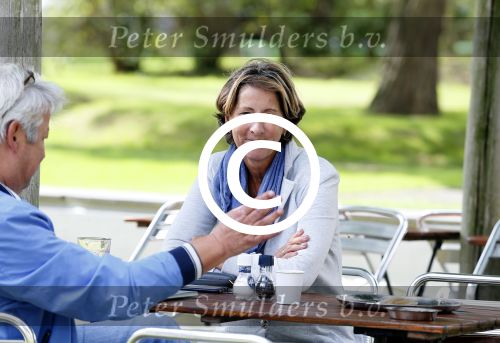 Hilversum 25 augustus 2015
Annette v Trigt op terras op mediapark