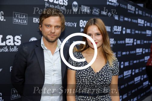 Rotterdam 7 september 2015
Presentatie Bolas ondergoedlijn van oa Everon Jackson Hooi. Barbara Sloesen met Ferry Somogyi