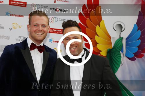 Amsterdam 29 juni 2015
Rainbow awards in Tuschinski.
Barry Paff en....