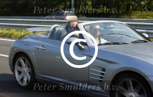 Eindhoven 22 augustus 2015
Bastiaan v Schaijk met een vriend in een cabrio.