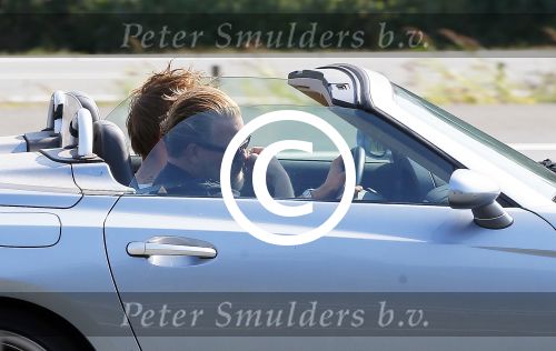 Eindhoven 22 augustus 2015
Bastiaan v Schaijk met een vriend in een cabrio.