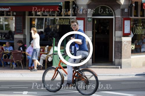 Amsterdam 20 augustus 2015
Beau v Erven Dorens op de fiets