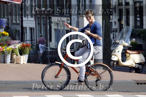 Amsterdam 20 augustus 2015
Beau v Erven Dorens op de fiets