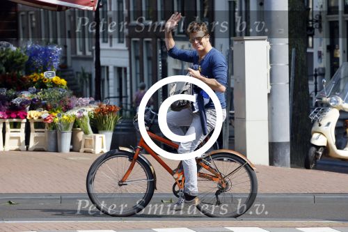 Amsterdam 20 augustus 2015
Beau v Erven Dorens op de fiets