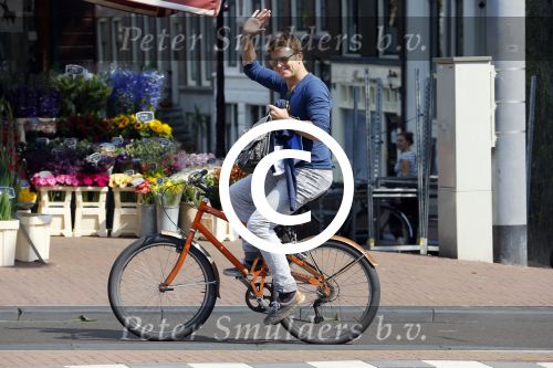 Amsterdam 20 augustus 2015
Beau v Erven Dorens op de fiets