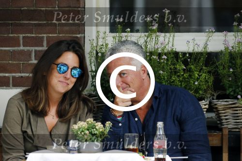 Amsterdam 21 augustus 2015
Bram Moszkowicz met vriendin Nynke Hogervorst