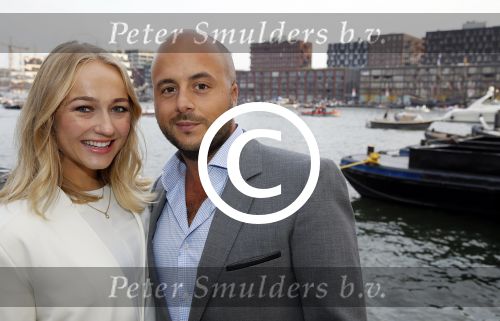 Amsterdam 19 augustus 2015 
Div bn ers eten bij restaurant op brug bij sail. Carolien Spoor en Jon Karthaus