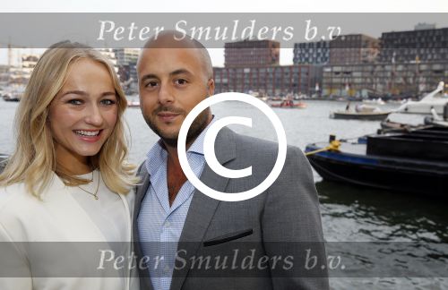 Amsterdam 19 augustus 2015 
Div bn ers eten bij restaurant op brug bij sail. Carolien Spoor en Jon Karthaus