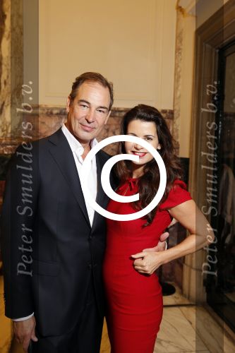 Amsterdam 31 augustus 2015 
Premiere meiden van de herengracht in het tropenmuseum. Caroline de Bruijn en erik de Vogel