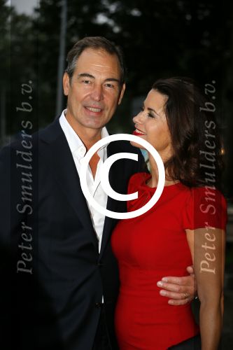 Amsterdam 31 augustus 2015 
Premiere meiden van de herengracht in het tropenmuseum. Caroline de Bruijn en erik de Vogel