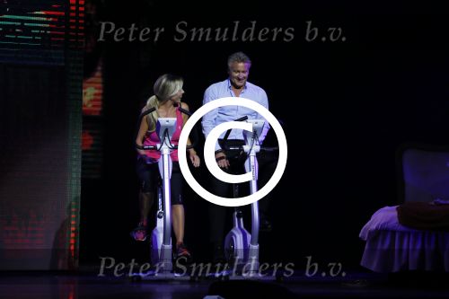 Hilversum 25 augustus 2015
Perspresentatie RTL in studio 21. Chantal janzen presenteert het
