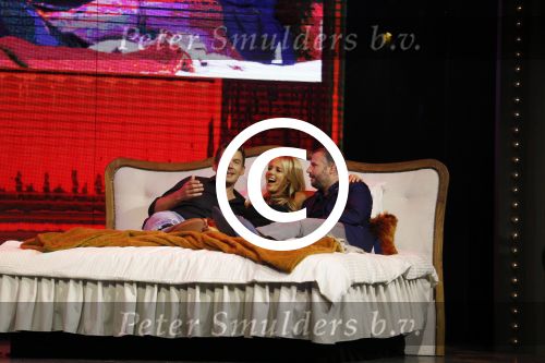Hilversum 25 augustus 2015
Perspresentatie RTL in studio 21. Chantal janzen presenteert het. Tijl Beckand en Ruben Nicolai