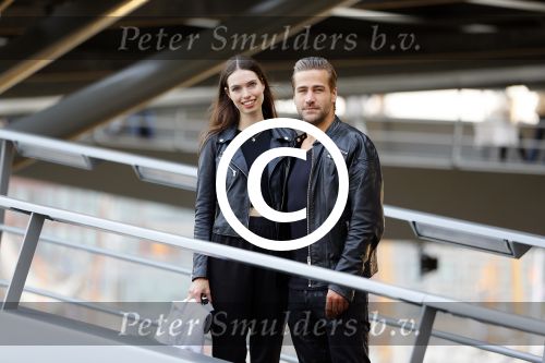Amsterdam 19 augustus 2015 
Div bn ers eten bij restaurant op brug bij sail. Dave Mantel met vriendin
