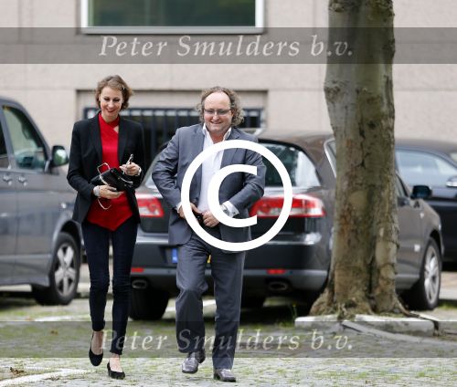 Den Haag 31 augustus 2015
Dion Graus met vrouw bij opening Fafa dansschool.