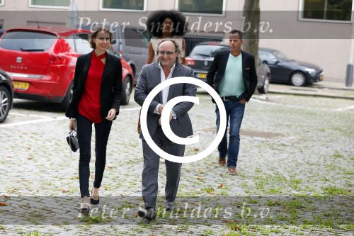 Den Haag 31 augustus 2015
Dion Graus met vrouw bij opening Fafa dansschool.