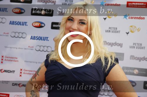 Amsterdam 29 juni 2015
Rainbow awards in Tuschinski.
Emmaly Brown