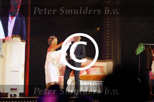 Hilversum 25 augustus 2015
Perspresentatie RTL in studio 21. Chantal janzen presenteert het. Met Erland Galjaard