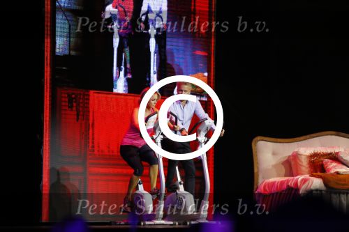 Hilversum 25 augustus 2015
Perspresentatie RTL in studio 21. Chantal janzen presenteert het. Met Erland Galjaard