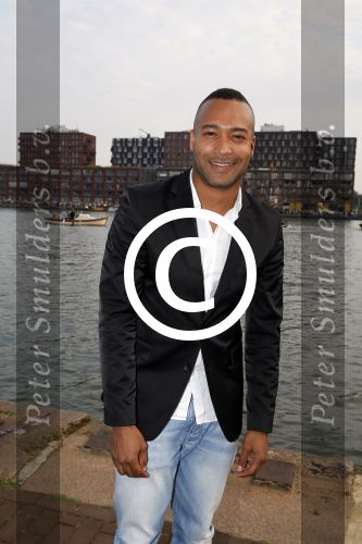 Amsterdam 19 augustus 2015 
Div bn ers eten bij restaurant op brug bij sail. Everon Jackson Hooi