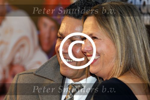 Amsterdam 3 september 2015 
Premiere Stiletto in het nieuwe de la mar.
Frank Sanders met directrice carre Madeleine v d Zwaan