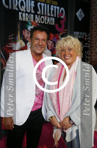 Amsterdam 3 september 2015 
Premiere Stiletto in het nieuwe de la mar.
Gerard Joling met een vriendin