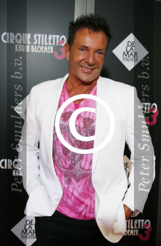Amsterdam 3 september 2015 
Premiere Stiletto in het nieuwe de la mar.
Gerard Joling met een vriendin