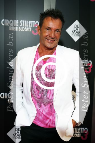 Amsterdam 3 september 2015 
Premiere Stiletto in het nieuwe de la mar.
Gerard Joling met een vriendin