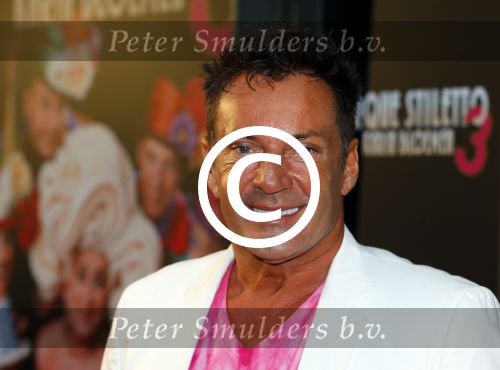 Amsterdam 3 september 2015 
Premiere Stiletto in het nieuwe de la mar.
Gerard Joling met een vriendin