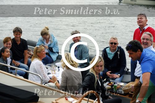 Amsterdam  19 augustus 2015 
Henk Jan Smits en zijn vrouw vieren hun 21 jarig huwelijk tijdens sail