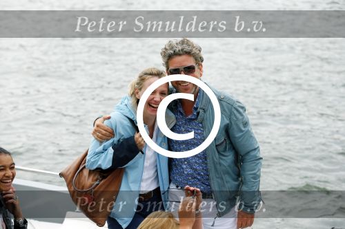 Amsterdam  19 augustus 2015 
Henk Jan Smits en zijn vrouw vieren hun 21 jarig huwelijk tijdens sail