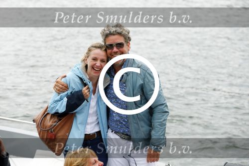 Amsterdam  19 augustus 2015 
Henk Jan Smits en zijn vrouw vieren hun 21 jarig huwelijk tijdens sail