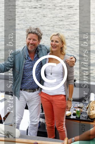 Amsterdam  19 augustus 2015 
Henk Jan Smits en zijn vrouw vieren hun 21 jarig huwelijk tijdens sail