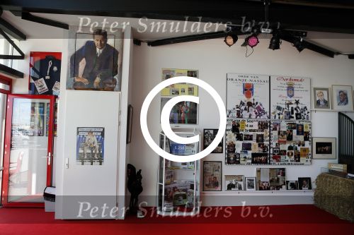 Uitgeest 29 augustus 2015
Henny Huisman en Jacques d Ancona bij expositie over de soundmixshow.