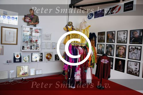 Uitgeest 29 augustus 2015
Henny Huisman en Jacques d Ancona bij expositie over de soundmixshow.