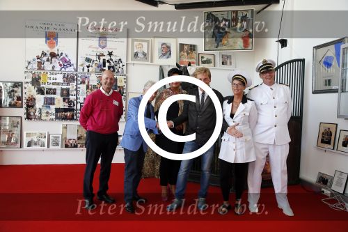 Uitgeest 29 augustus 2015
Henny Huisman en Jacques d Ancona bij expositie over de soundmixshow.