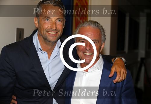 Hilversum 25 augustus 2015
Perspresentatie RTL in studio 21. Huub Stapel met Matthias Scholten