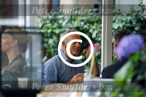 Amsterdam 1 september 2015 
Jaap Jongbloed op terras