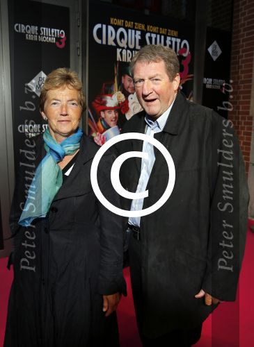 Amsterdam 3 september 2015 
Premiere Stiletto in het nieuwe de la mar. Jacques Senf met vrouw