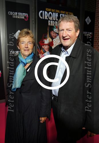 Amsterdam 3 september 2015 
Premiere Stiletto in het nieuwe de la mar. Jacques Senf met vrouw